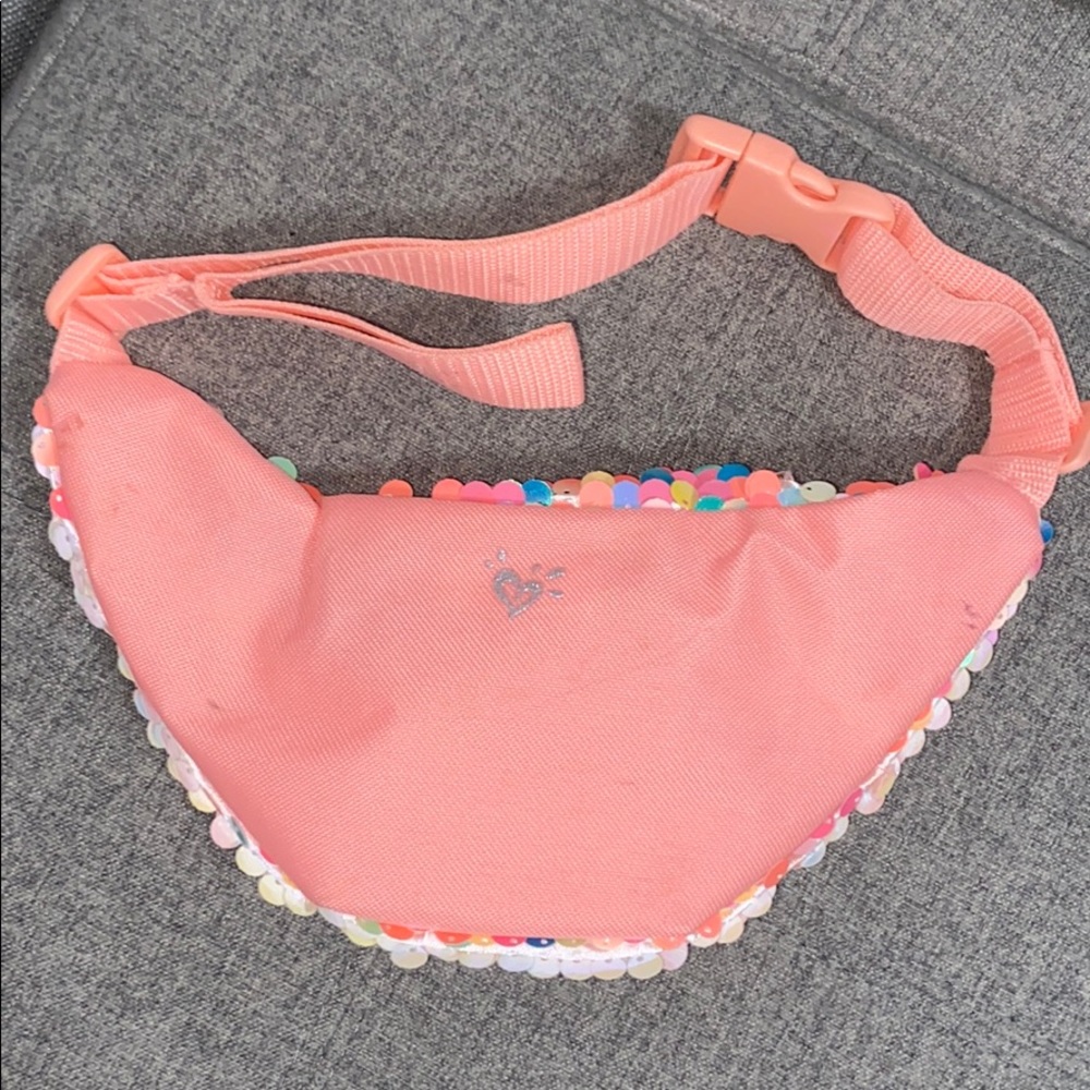 Girls' Flip Sequin Belt Bag - Picture 3 of 5